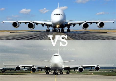 airbus a380 vs boeing 747.